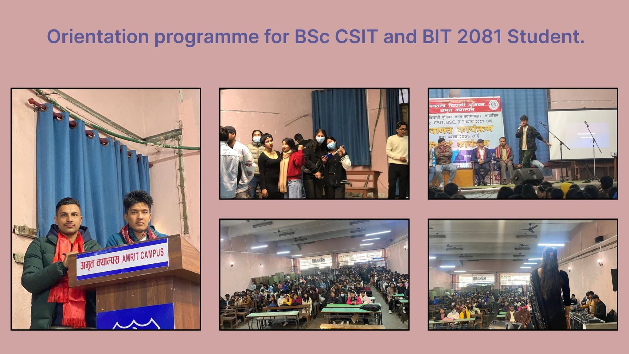 Orientation Program 2081 students
